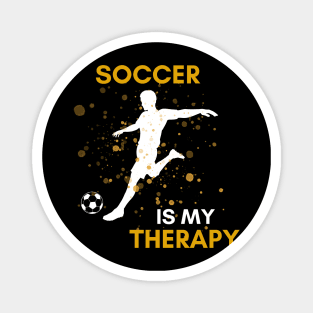 Soccer Is My Therapy Magnet
